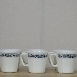 Vintage PYREX milk cups  mug coffee set of 6 Pyrex USA Trendy cup